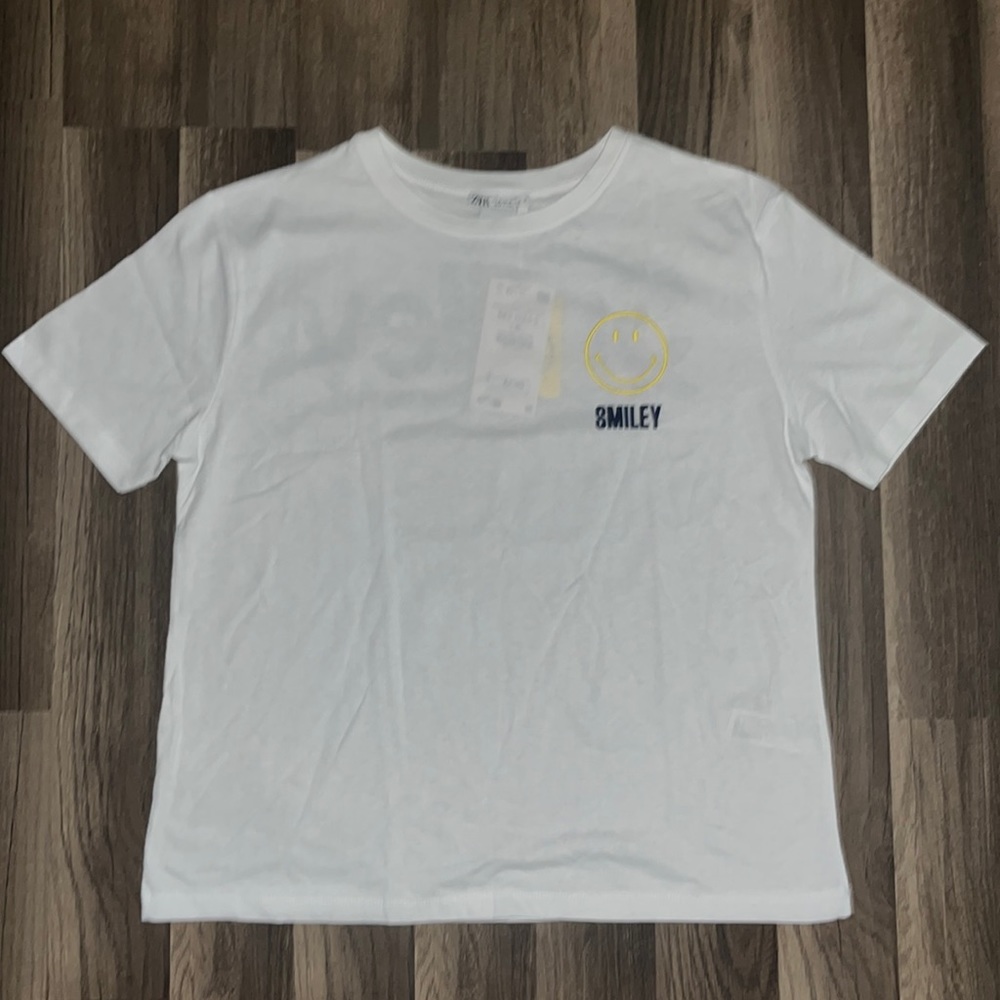 ZARA Smiley tee